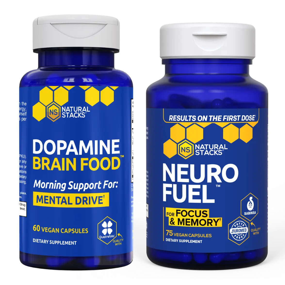 Focus & Memory Supplement Stack - Boost your mental drive with incredible focus and attention.*