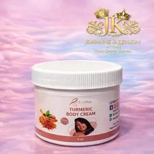 Byenblan Turmeric body Cream   for Soft Radiant Skin - Turmeric Infused Body Cream for Glowing Look
