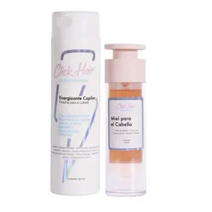 Click Hair, Emergente Capilar + Miel Brillo Intenso