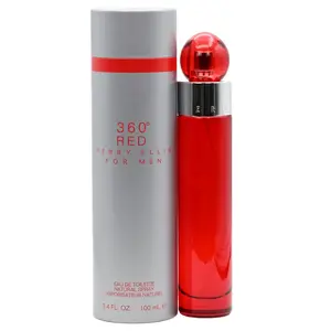 360 RED for Men by Perry Ellis Cologne 3.4 oz EDT New in Box