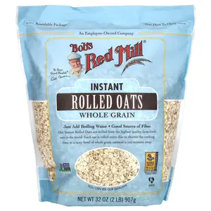 Bob's Red Mill Instant Rolled Oats, Whole Grain, 32 oz (907 g)