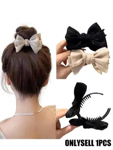 Elegant Bow Hair Clip for Women & Girls, Large Non-Slip Design Perfect for Bangs & Buns, Ideal Valentine's Gift,mothers day gift ,mothers day gift ideas