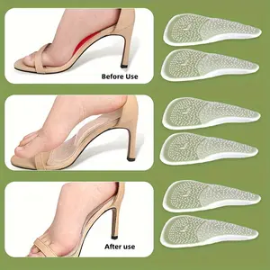 Arch Support Insoles Made of Silicone Gel Provide Heel Cushioning for Stability in High Heels And Make an Excellent Gift Option for Yourself Or Friends.