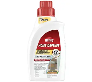 Ortho Home Defense Insect Killer for Indoor and Perimeter Concentrate, Kills Ants, Cockroaches and Spiders, 32 oz.