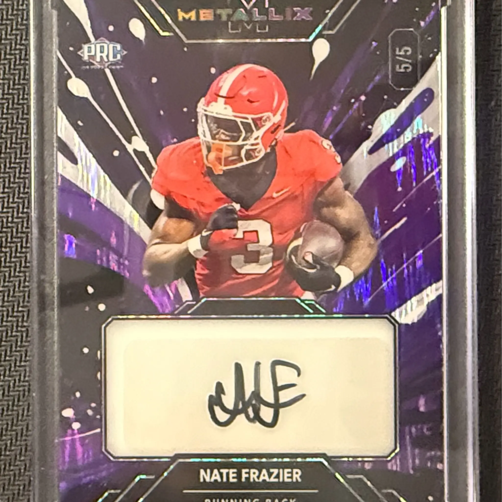 Wild Card 2025 Metallix Pro-Look Football Edition Autograph's