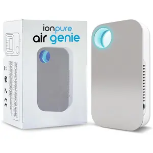 Ion Pure Plug In Air Purifier for Home | Negative Ion Technology for Allergen and Odor Reduction No Filter Compact, Quiet Operation Air Ionizers for Home Kitchen, Bedroom, Bathroom Air Purifiers