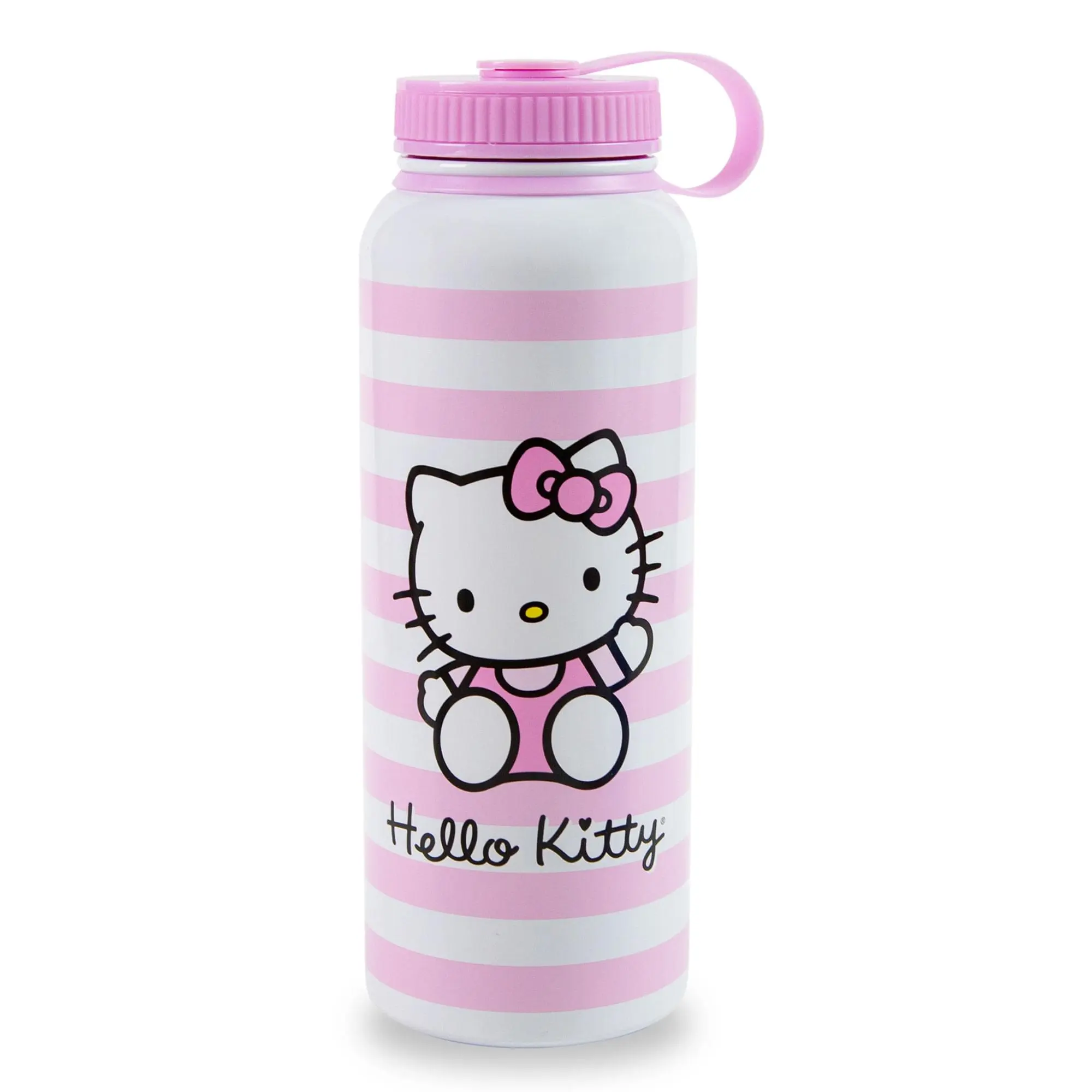 Sanrio Hello Kitty Pink Stainless Steel Water Bottle | Holds 42 Ounces Sanrio Hello Kitty Pink Stainless Steel Water Bottle | Holds 42 Ounces