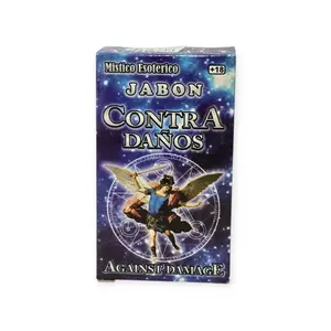 Mystico Exoterico Jabon Contra Daños - Powerful Spiritual Protection Against Damage - Mystical Soap for Spiritual Defense Body Care Cleanser