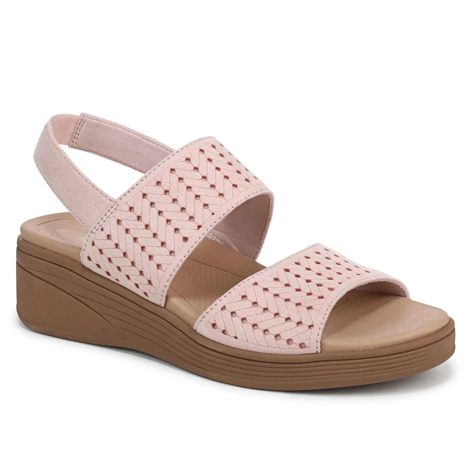 LifeStride Slingback Wedge Sandals - Festive