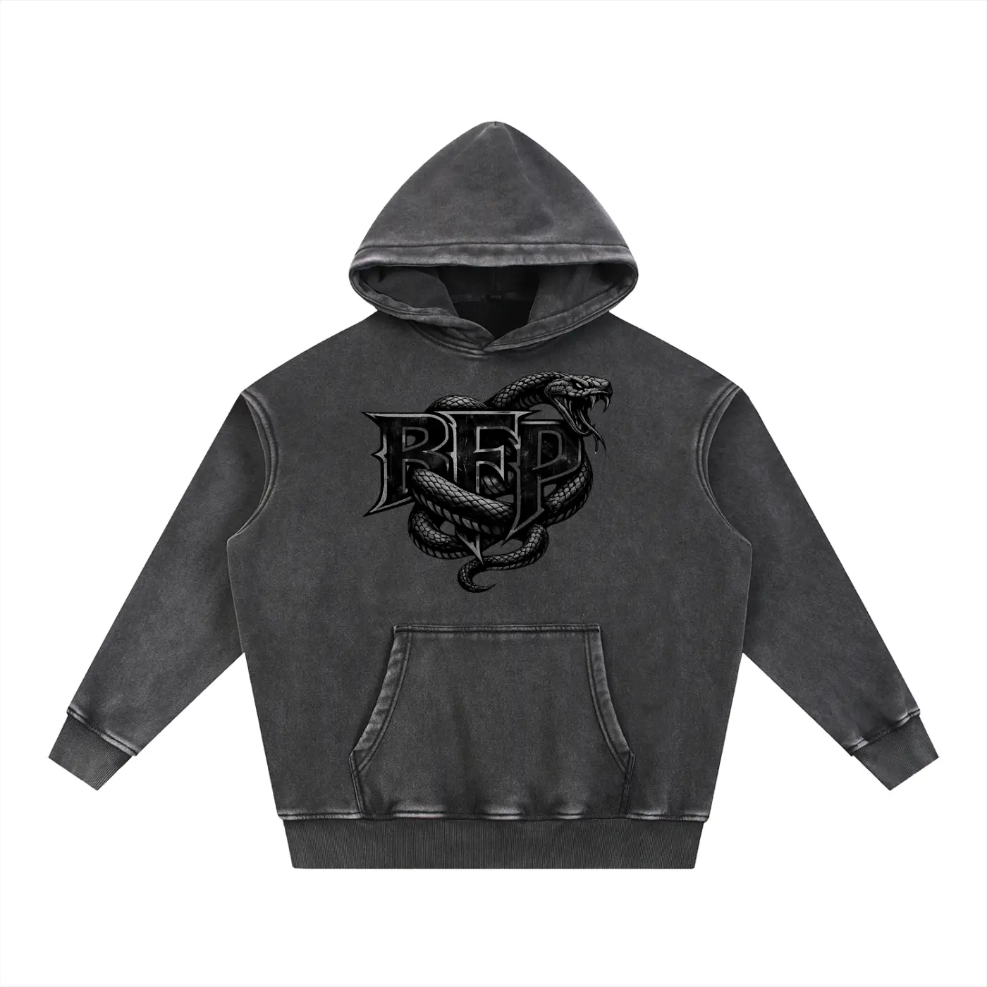 Slime BFP Snow Wash Fleece Oversize Hoodie