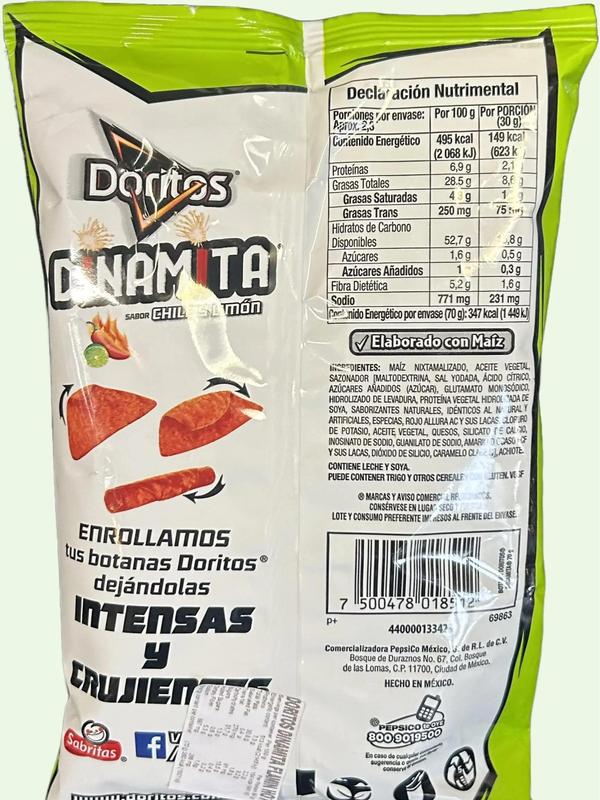 Doritos Dynamita Chile Y Mexico (10 Pack)