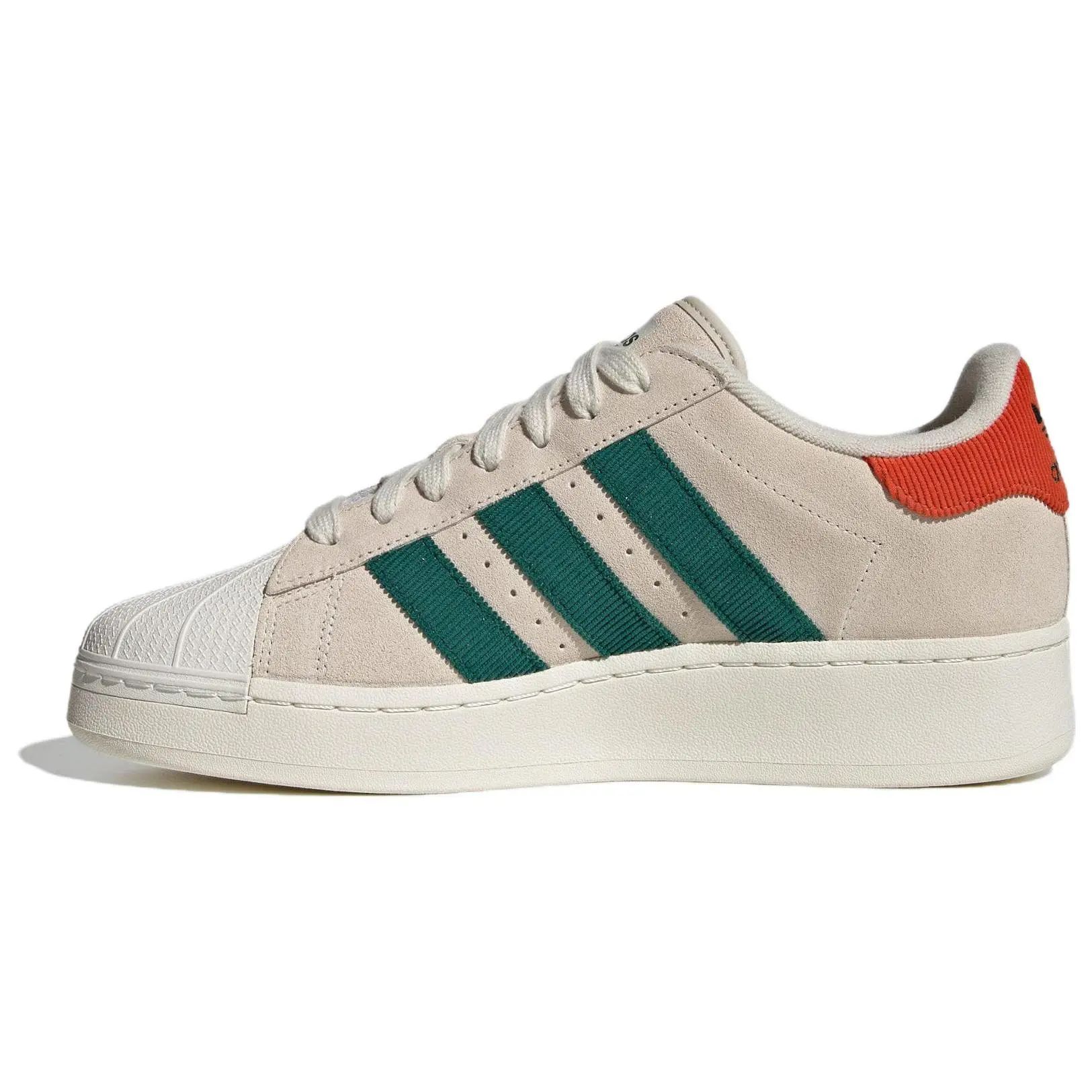 Adidas Superstar Xlg Aluminium Collegiate Green' Versatile Comfort Low Top Skate Shoes Unisex ID8378