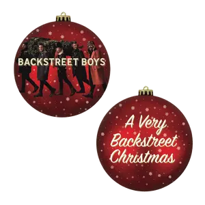 A Very Backstreet Christmas Album Ornament