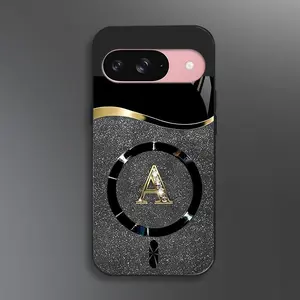 Suitable for [Google Pixel 9] high-end MagSafe phone case🥰，Choose from any of the 26 letters， Minimalist, premium design—drop-resistant and fingerprint-proof YM99