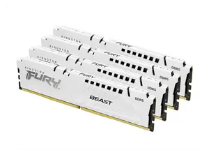 Kingston FURY Beast 128GB (4 x 32GB) 288-Pin PC RAM DDR5 5200 (PC5 41600) Memory (Desktop Memory) Model KF552C40BWK4-128 R