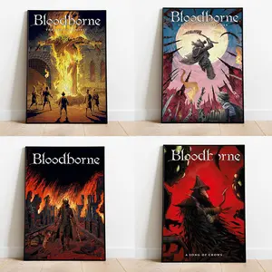 Bloodborne Poster Unframed, Eileen the Crow Wall Decor, Bloodborne  Video Game Poster, Aesthetic Gaming Poster, Christmas Birthday Gift Idea, Video Game Art, Gaming Wallart