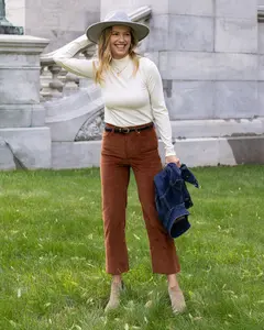 Mel's Fave Straight Leg Corduroy Pants