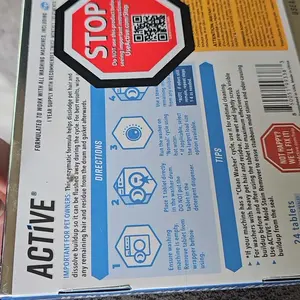 ACTIVE Washing Machine Cleaner for Pet Owners Enzymatic Deep Clean Descaler