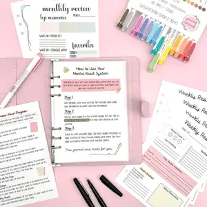 The Mental Reset Kit | Get Your Life Together, Stress Relief and Mindfulness Journal Set