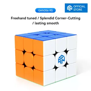 【Official Store】GAN 356 R S 3x3 Speed Cube Stickerless Non-Magnetic Magic Cube for Beginners 【Official Store】GAN 356 R S 3x3 Speed Cube Stickerless Non-Magnetic Magic Cube for Beginners