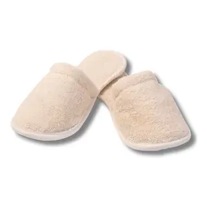 Eco Bath London GOTS Certified Organic Cotton Toweling Slippers