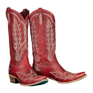 Lane Boot® Ladies Lexington Smoldering Ruby Red Boots LB0488E