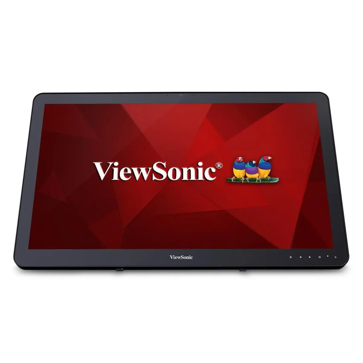 ViewSonic 24-in FHD Digital PC Monitor, 1080p Freestanding Rotatable True Multi-Touch Screen, Scratch-Resistant Large Computer Monitor for Office Use, Fhd Monitor
