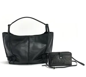 The Sak Los Feliz Large Leather Tote & Iris Phone Crossbody Set
