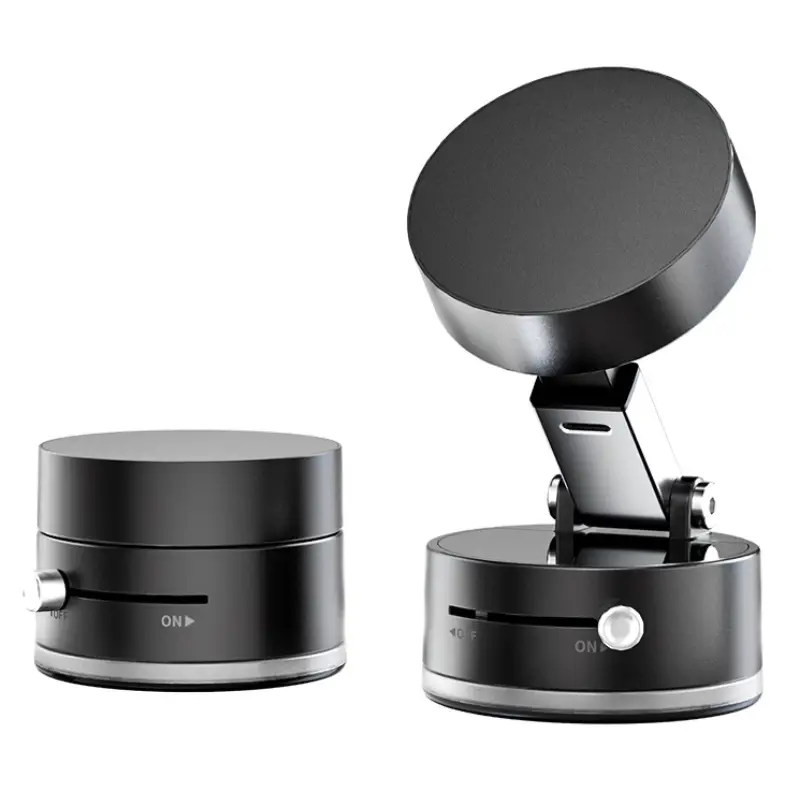 Joytutus 2026 Upgrade Multifunctional Vacuum Suction Phone Holder Portable Lazy Nano Magnetic Car Mount with Double-Row N52 Magnets for Smooth Surface