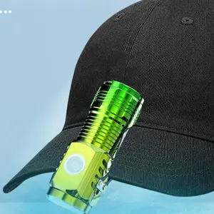 Magnetic Rechargeable Flashlight, Portable Ultra-Bright High-Intensity Mini LED Work Light, Multifunctional Small Handheld Torch