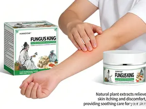Official Authentic "Fungal King" — Infection Buster: Itch-Relieving Ointment for Foot Odor, Itching, Peeling, Dry/Cracked Heels, and Itchy Toes