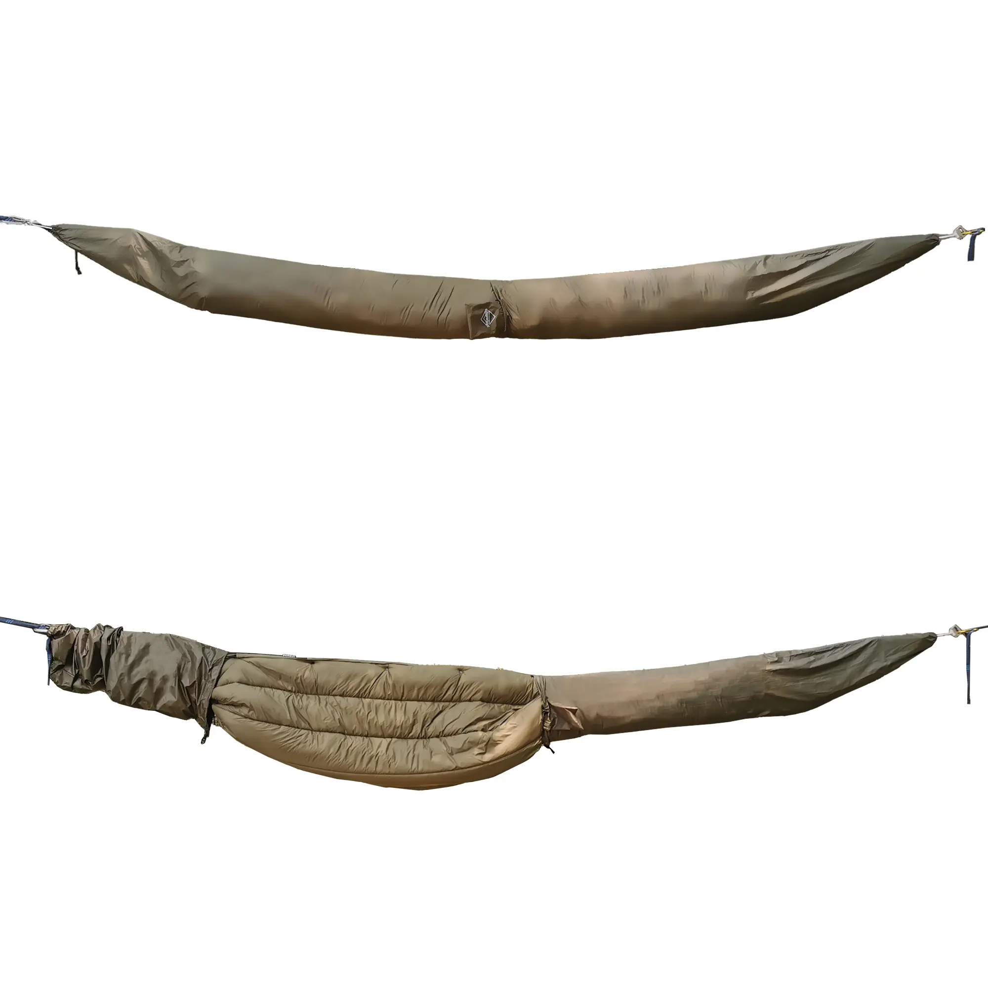 Onewind Hammock Sleeve Protector, Waterproof 20D Silnylon Ripstop Snake Skin for 11'/12' Hammocks, Windproof Lightweight Cover for Camping & Quilt Storage, 11' Hammock Sleeve