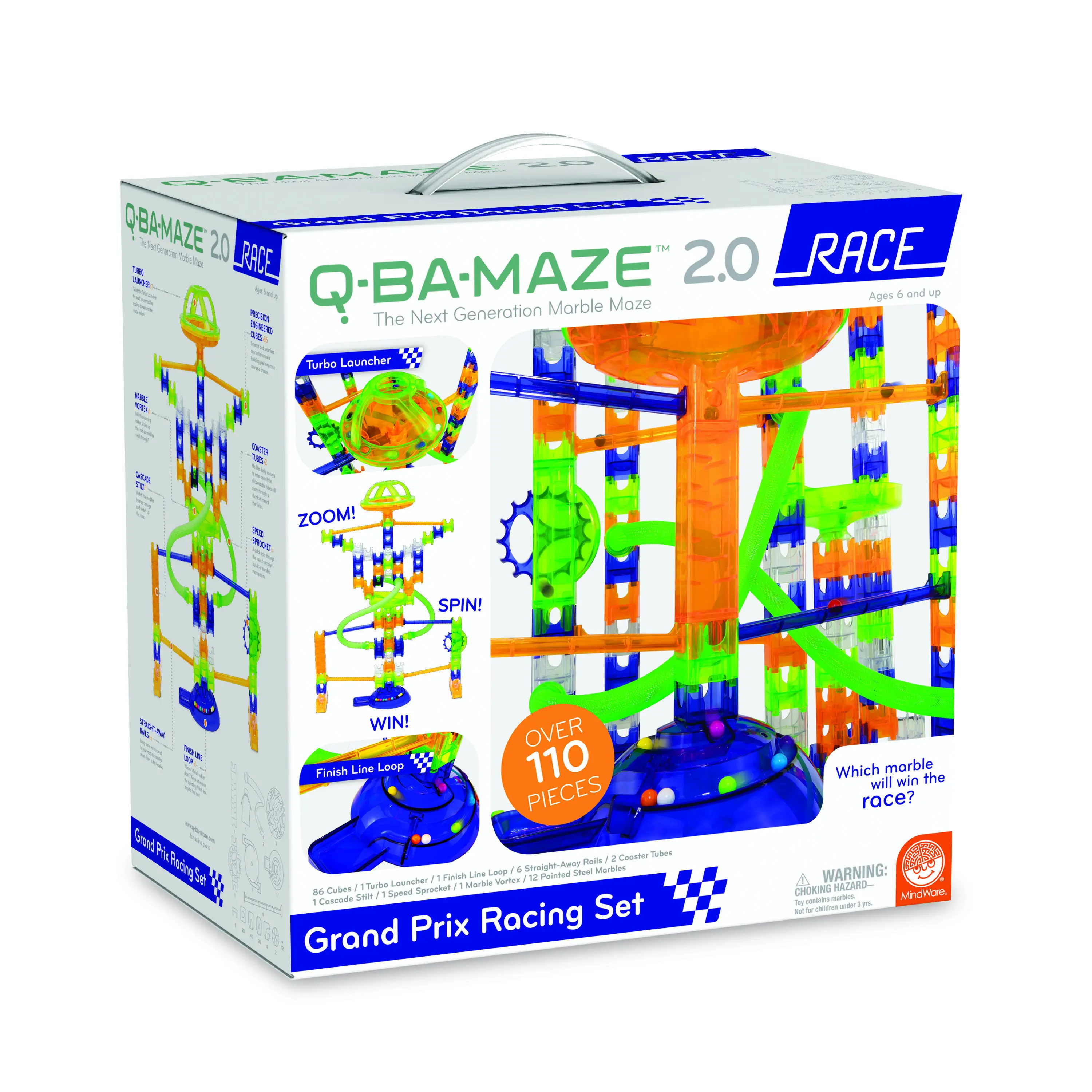 Q-BA-MAZE 2.0 Grand Prix Racing Set