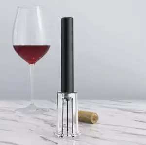 Traditional Air Pressure Wine Bottle Opener, Corkscrew, Foil Cutter, Easy Remover Tool Wine Bottle Opener, Cork Out Tool, Great for Wine Lovers