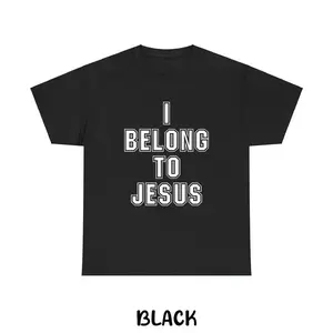 I Belong To Jesus Christian Gym Apparel Christian Dad T-Shirt graphic tees funny graphic tee