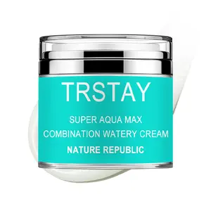 Trstay Ocean Essence Water Cream, Deep Hydration with Purified Seawater, Brightens Skin Tone, Fresh Radiant Look, Thermal Treatment