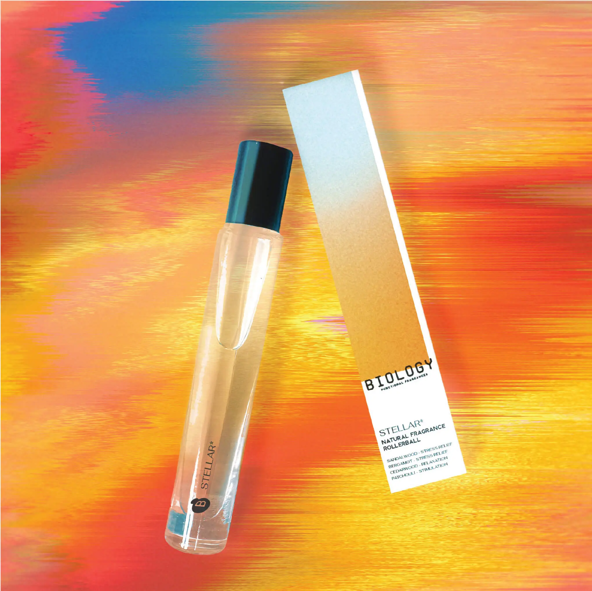 Mango & Bergamot Natural Perfume Oil - Stellar Tropical Rollerball (Alcohol-Free) 10ml