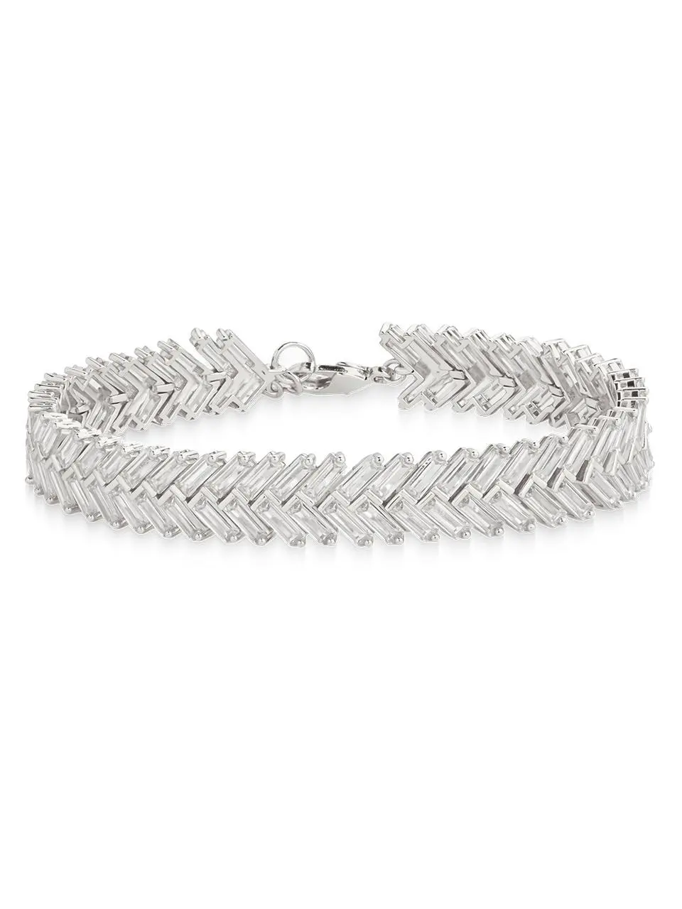 Brianna Chevron Pavé Bracelet