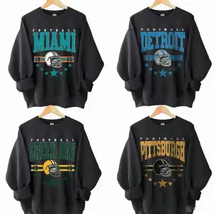 Vintage 90s All Team Football Sweatshirt, 1960s Cowboy Game Day Shirt, Unisex Football Fan Gift Sweater, Team Unisex Shirt Gift Football Fan 2ZV