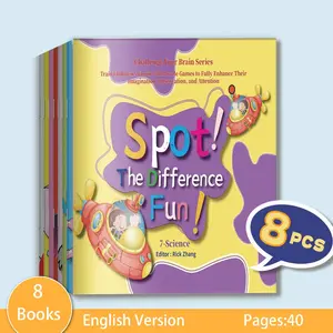 Kids Observation Games Book – Spot It, Find the Differences, Matching & Visual Puzzles, Fun Learning Through Play