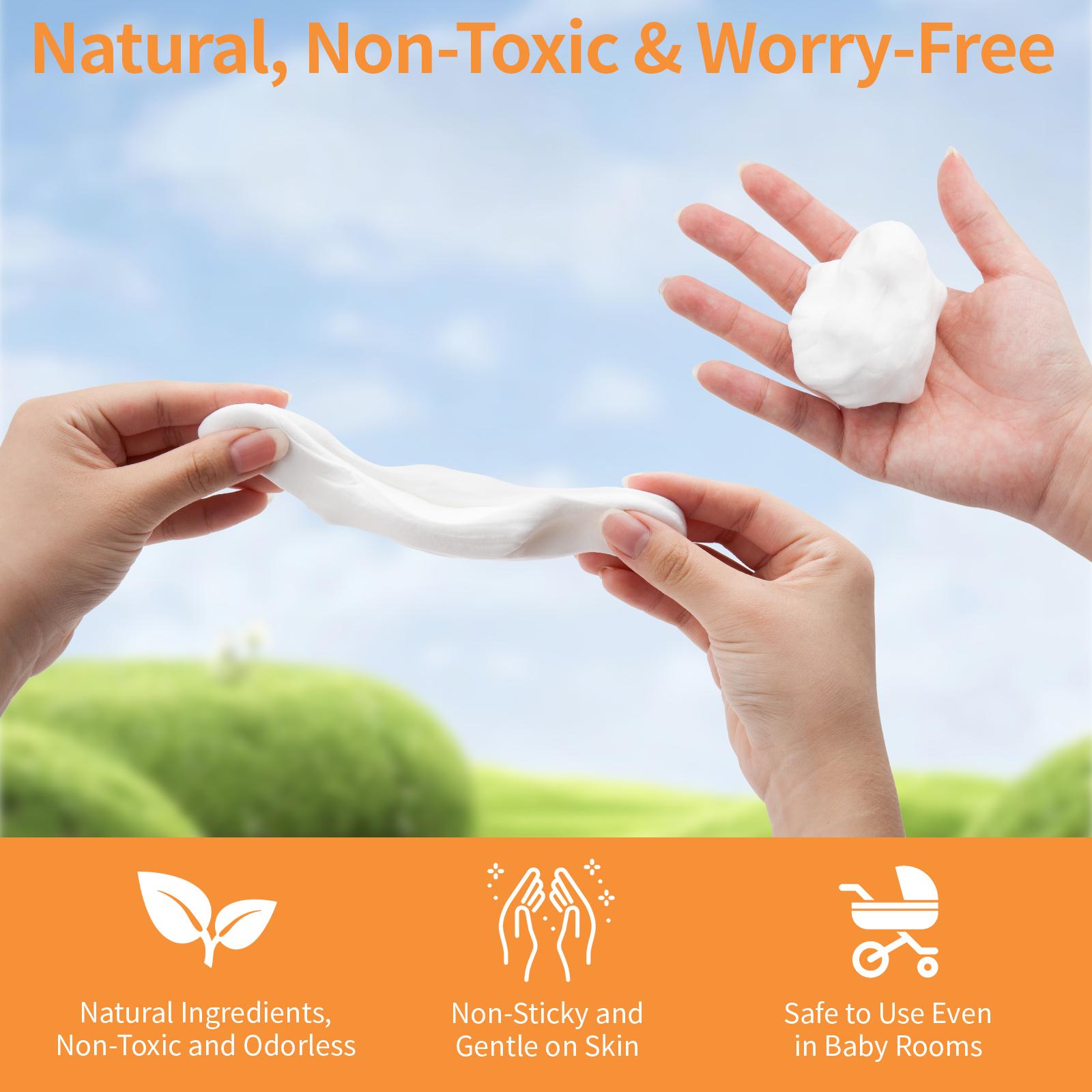 10Pcs Professional Sealant Clay - Waterproof & Anti-Insect Wall Hole Filler Mud, Sticky Pipe Repair Putty for Air Conditioning Holes & Wall Cracks, Non-Toxic Quick Drying Mastic for Home Repair 10Pcs Professional Sealant Clay - Waterproof & Anti-Insect Wall Hole Filler Mud, Sticky Pipe Repair Putty for Air Conditioning Holes & Wall Cracks, Non-Toxic Quick Drying Mastic for Home Repair