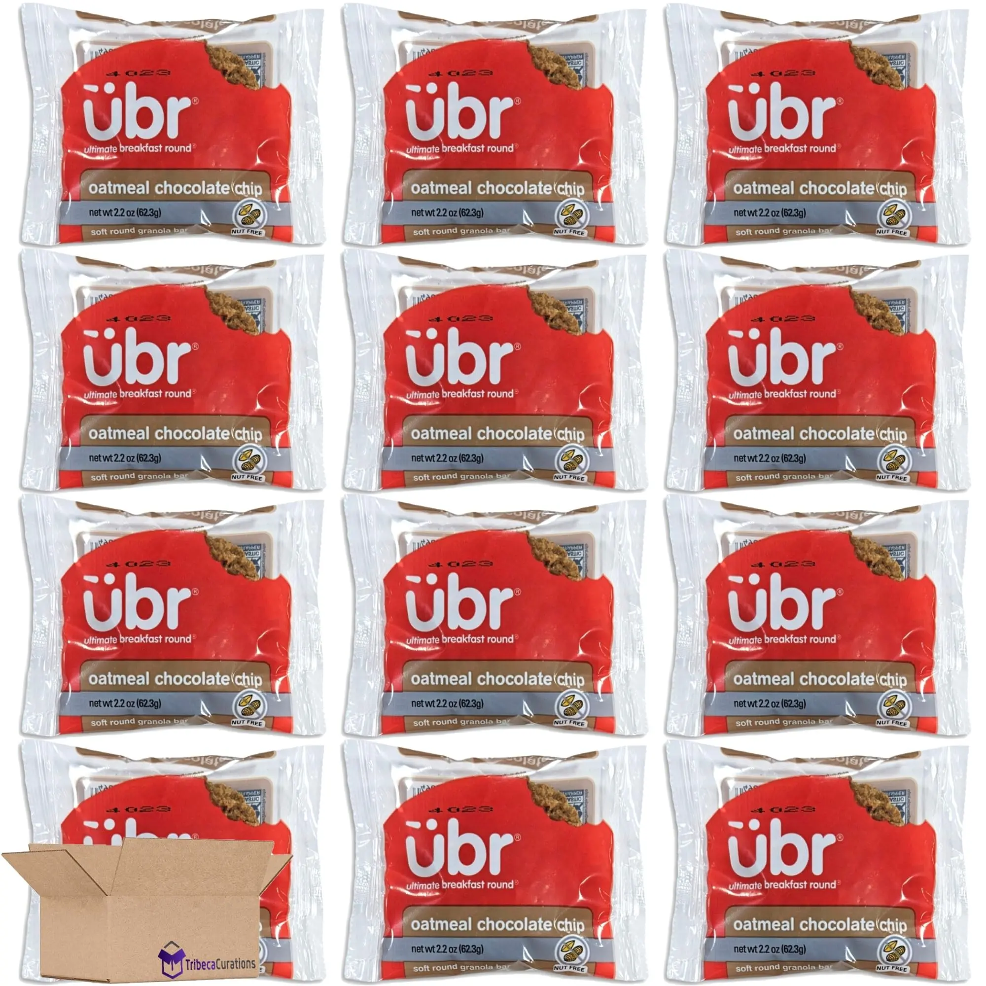 Rich's Indiviudally Wrapped Oatmeal Chocolate Chip Granola Bar Value Pack | 2.2 Ounce | Pack of 12 Rich's Indiviudally Wrapped Oatmeal Chocolate Chip Granola Bar Value Pack | 2.2 Ounce | Pack of 12