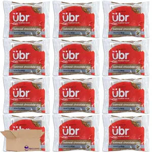 Rich's  Indiviudally Wrapped Oatmeal Chocolate Chip Granola Bar Value Pack | 2.2 Ounce | Pack of 12