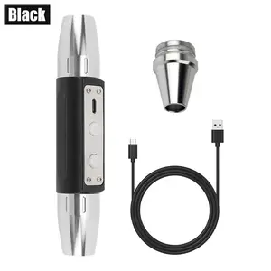 Mini Double Headed Six Light Source USB Rechargeable LED Flashlight Expert Tool for Jewelry Appraisal & Gemstone Inspection - Compact, Convenient, High-Intensity Light