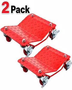 COZONY 2/4 pcs Car Wheel Dolly, 4000lbs/8000lbs Vehicle Tire Movers with Locking Casters for Cars Trucks ATVs