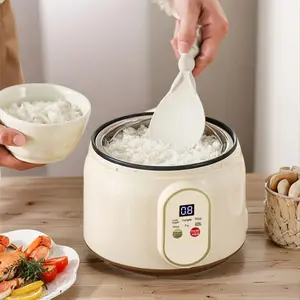 1.8L Smart Rice Cooker, Multifunction Rice Cooker, Grain Cooker, Multi-function Electric Cooker with 6 Cooking Modes for Rice, Porridge, Soup, Kitchen Appliances for Home, RV