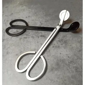1PC Wick Scissors，Candle Wick Trimmer With Large Grips, More Comfortable To Hold，Polished Stainless Steel Wick Clipper Cutter for Candle Lovers and Aromatherapy Lover