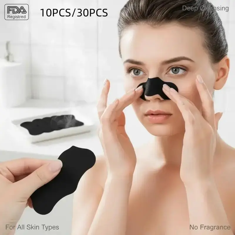 Deep Cleaning Nose Pore Strips, Facial Pore Cleansing Stickers, Suitable for All Skin Types, Magnetic Nose Tape, Skincare Tool, Nose Pore Patches