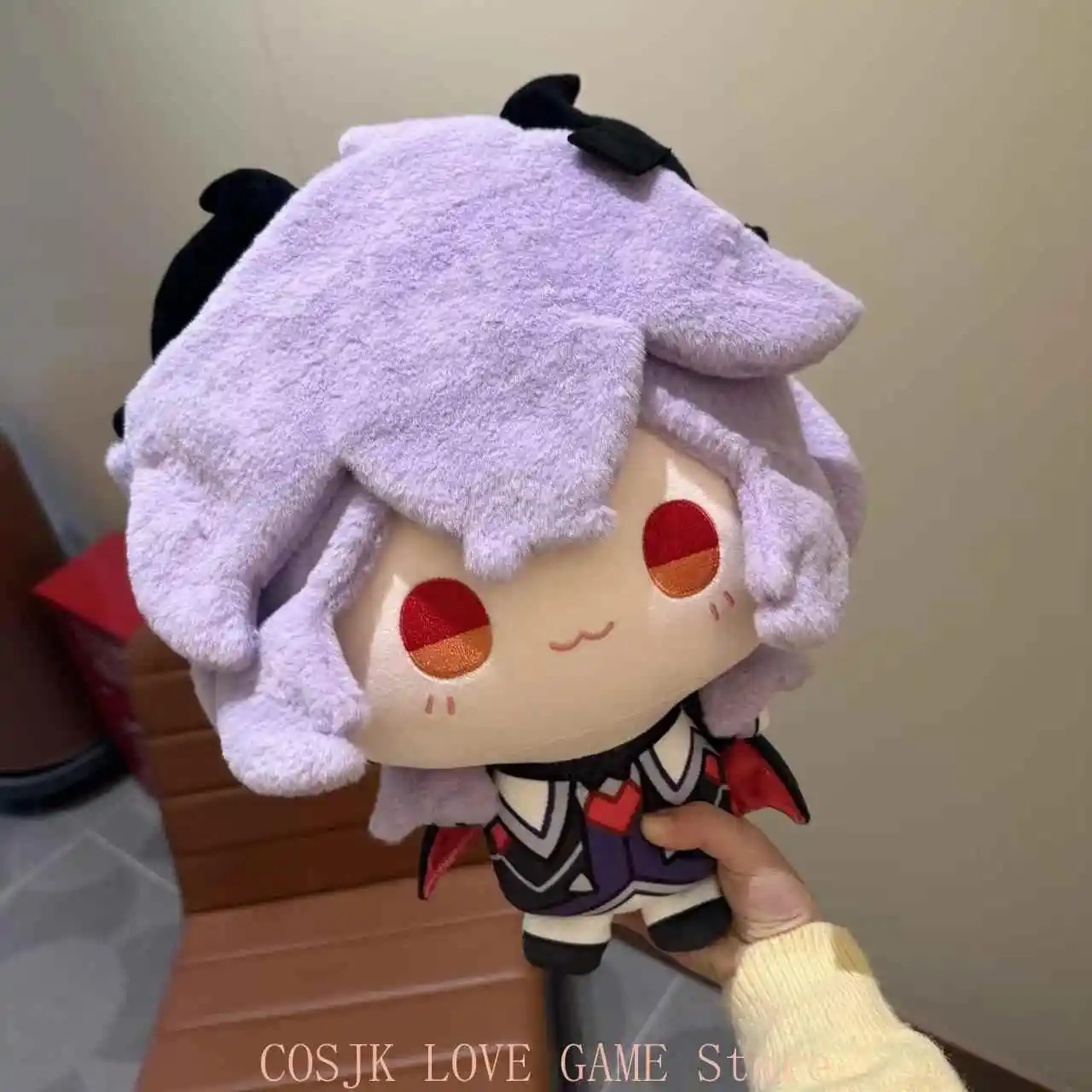 Game Genshin Impact Durin 35cm Anime Big Head Figure Maumet Puppet Idol Plushies Pillows Pillow Cosplay Student Halloween Gift