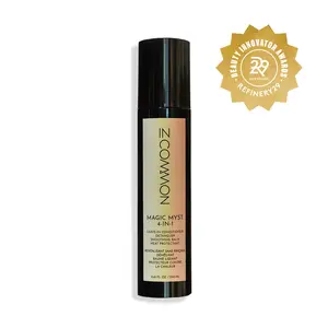 IN COMMON Magic Myst 4-in-1 Universal Leave-in Conditioner (250ml) | Keratin, Silk Proteins, Niacinamide & Hyaluronic Acid | Moisturizes, Smooths, Reduces Frizz, Adds Shine, Protects Hair & Color – Alcohol, Paraben & Phthalate Free, Vegan, Plant-Based